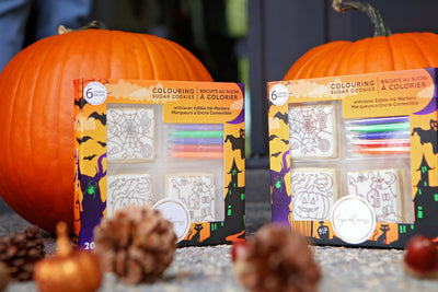🍂  Fall Fun & Food Play + Halloween Colouring Cookie Kits!