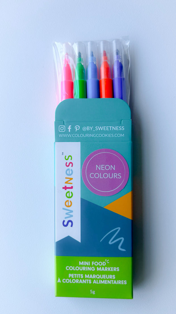 Sweetness Mini Food Colouring Markers