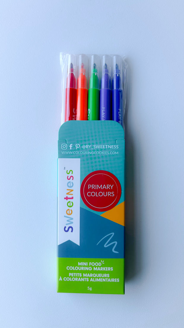 Sweetness Mini Food Colouring Markers