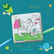 Dinos 3-Pack Colouring Sugar Cookie Kit